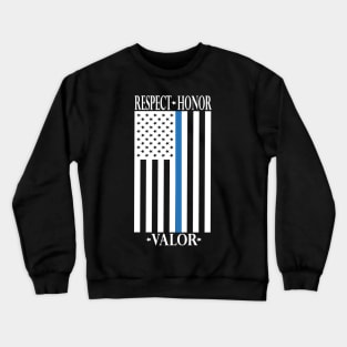 Respect, Law Enforcement 2 Crewneck Sweatshirt